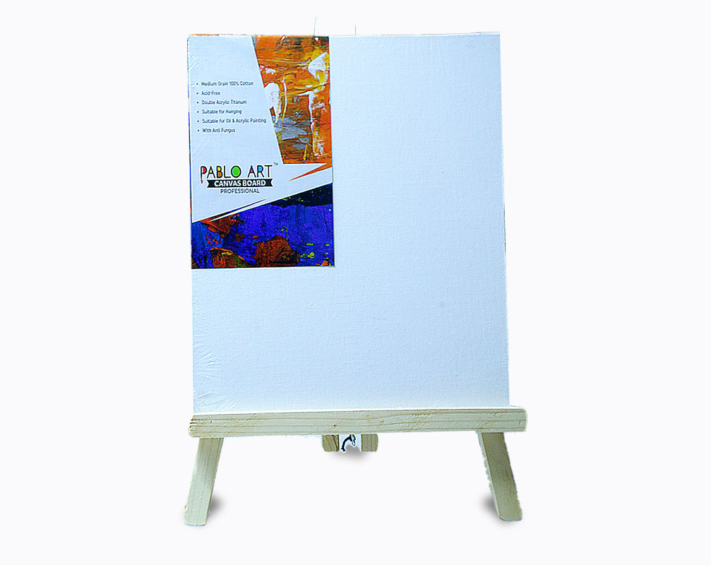 Easel with Canvas
